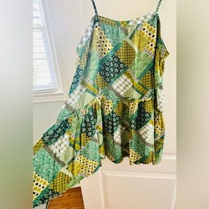 Natural Life Colorful Patchwork Sundress - Lrg